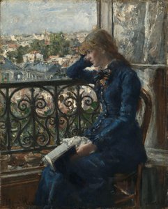 Norjalainen Bokmål:  Båmål: Ved vinduet At the Window tekijältä Hans Heyerdahl