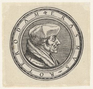 Erasmuksen muotokuva tekijältä Hans Holbein (II)