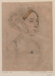 Anne Boleyn tekijältä Hans, Holbein