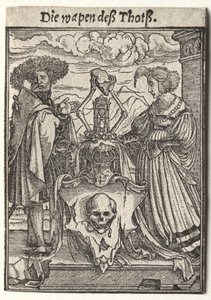 Kuolemantanssi: Kuoleman vaakuna tekijältä Hans Holbein