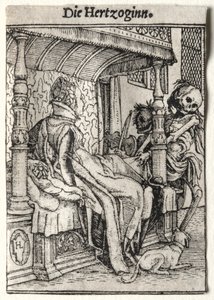 Kuoleman tanssi: Herttuatar tekijältä Hans Holbein