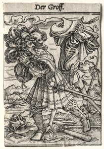 Dance of Death: Earl, n. 1526. tekijältä Hans Holbein