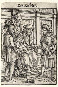 Kuoleman tanssi: Tuomari tekijältä Hans Holbein
