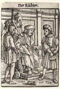 Dance of Death: Tuomari. tekijältä Hans Holbein