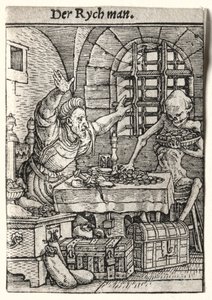 Dance of Death: The Miser, c. 1526.