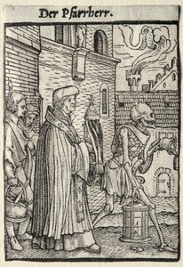 Kuoleman tanssi: Pastori tekijältä Hans Holbein