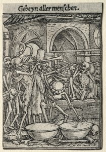 Dance of Death: Kuoleman trumpetistit tekijältä Hans Holbein