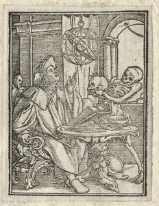 Kuoleman tanssi: Astrologi; Rikas Mies tekijältä Hans Holbein