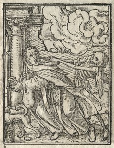 Kuoleman tanssi: The Mendicant Friar; Nunna tekijältä Hans Holbein
