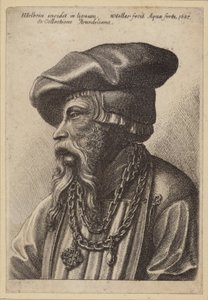 Parrakas mies ketjukaulakorulla tekijältä Hans Holbein der Jüngere