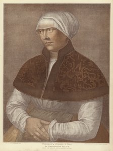 Elsbeth, Hans Holbeinin vaimo (akvatinta)