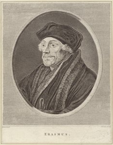 Muotokuva Desiderius Erasmuksesta tekijältä Hans Holbein der Jüngere