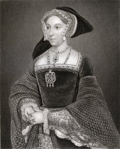 Jane Seymourin (n. 1509-37) muotokuva "Lodge