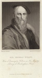 Sir Thomas Wyattin muotokuva tekijältä Hans Holbein der Jüngere