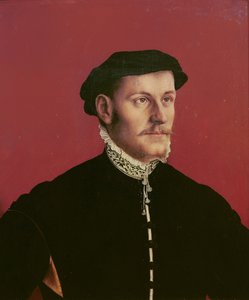 Miehen muotokuva, joka on perinteisesti tunnistettu Sir Thomas Moreksi (1478-1535).