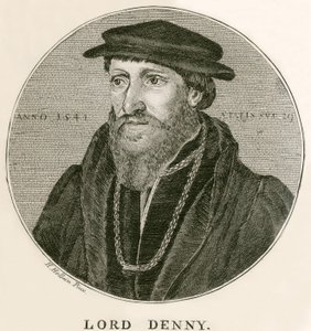 Sir Antony Denny tekijältä Hans Holbein der Jüngere