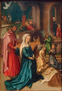 Kristuksen syntymä tekijältä Hans Holbein der ältere
