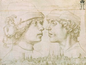 Taiteilijan pojan muotokuva, 1514. tekijältä Hans Holbein the Elder