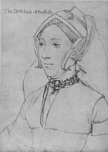 Catherine Willoughby, c1532-1543 1945 tekijältä Hans Holbein der Jüngere