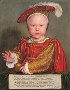 Edward VI lapsena, luultavasti 1538. tekijältä Hans Holbein der Jüngere