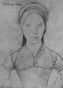 Grace, Lady Parker, c1540-1543 1945 tekijältä Hans Holbein der Jüngere