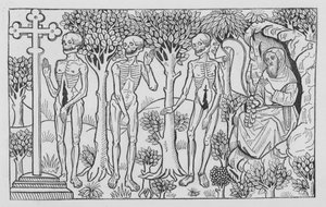 Holbeinin kuoleman tanssi tekijältä Hans Holbein der Jüngere