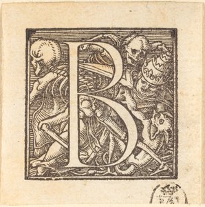 Kirjain B tekijältä Hans Holbein der Jüngere