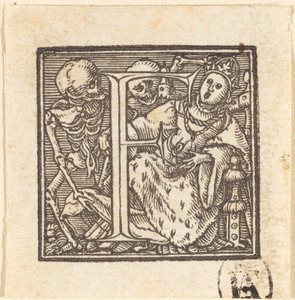 Kirjain F tekijältä Hans Holbein der Jüngere