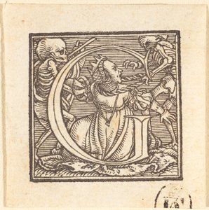 Kirjain G tekijältä Hans Holbein der Jüngere