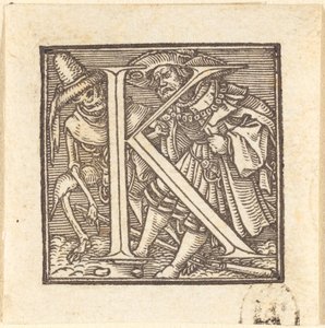 Kirjain K. tekijältä Hans Holbein der Jüngere