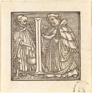 Kirjain L tekijältä Hans Holbein der Jüngere