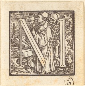 Kirjain M tekijältä Hans Holbein der Jüngere