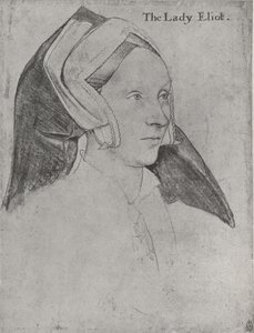 Margaret, Lady Elyot, c1532-1534 1945 tekijältä Hans Holbein der Jüngere