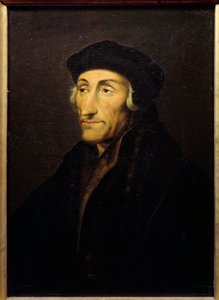 Erasmus Rotterdamlaisen muotokuva (Desiderius Erasmus Rotterdamus tekijältä Hans Holbein der Jüngere