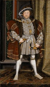 Henrik VIII:n muotokuva tekijältä Hans Holbein the Younger