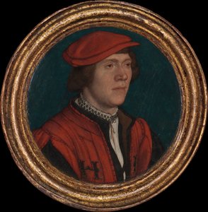 Kuninkaalliseen livreehen pukeutuneen miehen muotokuva tekijältä Hans Holbein the Younger