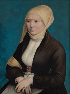 Naisen muotokuva Etelä-Saksasta, n. 1520-1525 tekijältä Hans Holbein der Jüngere