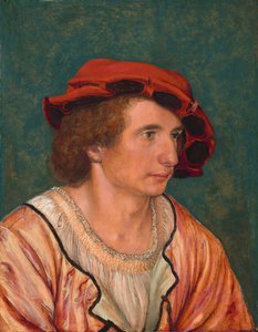 Nuoren miehen muotokuva, n. 15201530. tekijältä Hans Holbein der Jüngere