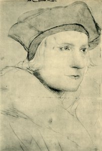 Sir Thomas More, c1526-1527, 1943. tekijältä Hans Holbein der Jüngere