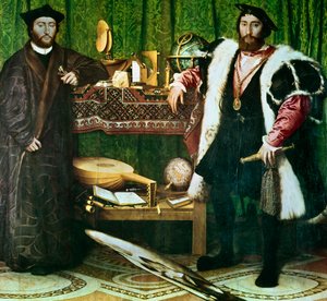 "Ambassadors", 1533. tekijältä Hans Holbein der Jüngere