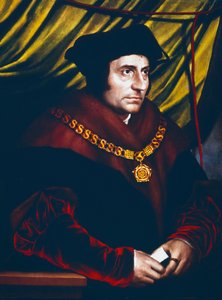 Thomas More, englantilainen valtiomies, tutkija ja pyhimys, 1527 tekijältä Hans Holbein der Jüngere