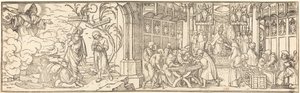 Liikenne Indulgencesissa tekijältä Hans Holbein der Jüngere