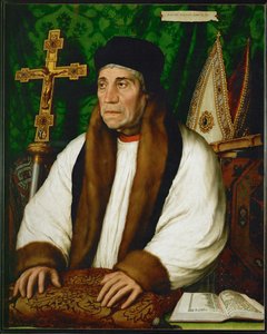 William Warham, Canterburyn arkkipiispa ... tekijältä Hans Holbein the Younger