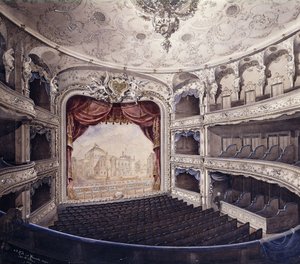 Lessing-teatteri, Berliini, 1888 tekijältä Hans Krause