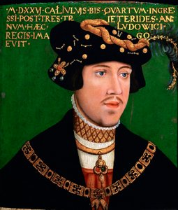 Unkarin kuningas Ludvig II, noin 1522