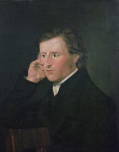 Johan Christian Dahl, n. 1830 (öljy kankaalle) tekijältä Hans Leganger Reusch