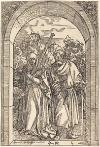 Mater Dolorosa ja Saint Joseph tekijältä Hans Leonard Schaufelein