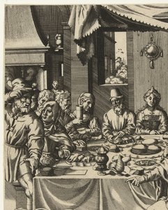Häät Canassa tekijältä Hans Liefrinck (I) (attributed to)