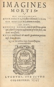 Imagines Mortis (Kuoleman tanssi) tekijältä Hans Lützelburger after Hans Holbein the Younger