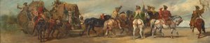 Luonnos vuoden 1879 paraatiin – Olutpanimot tekijältä Hans Makart